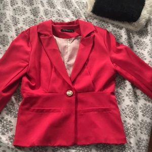 Pink blazer